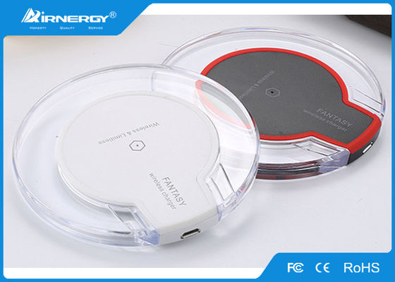 Ασύρματος τηλεφωνικός φορτιστής για Iphone 8 Χ, σαφές γρήγορο ασύρματο μαξιλάρι χρέωσης